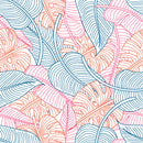 Hand Drawn Leaves Wallpaper