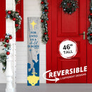 A Child Is Born Christmas Porch Sign