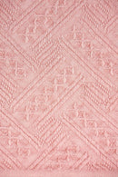 Kasentex Lightweight Cotton Throw Blanket - Soft Decorative Blanket for Sofa or Bed