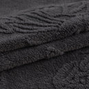 Luxury 3D Butterfly Jacquard Sofa Throw Blanket, Ultra-Soft Plush Fleece Couch Cover