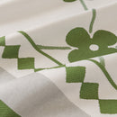 Cooling Four-Leaf Clover Hope Faith Love Luck Summer Comfy Ice Silk Furniture Throw Covers for Sofas