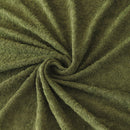 Luxury Sofa Throw Cover with Elegant Ruffled Skirt, Soft Decorative Couch Protector