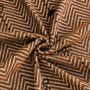 Chenille Couch Throw Cover Decorative Herringbone Sofa Blanket Protector for Couch