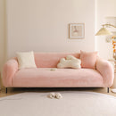 Soft Plush Warm Sofa Cover Stretchable Cozy Velvet Couch Protector for Fall & Winter