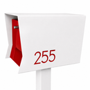 Retrobox-2.0,  in ARCTIC WHITE - Modern Mailbox