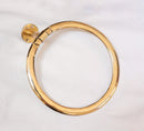 Handcrafted Brass Towel Holder