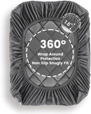 Extra Thick Mattress Pad for Back Pain Grey