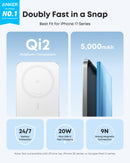 Anker Nano Power Bank (5K, MagGo, Slim)