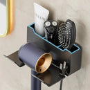 DecorBites™ Hair Dryer Holder and Bathroom Shelves with Storage Box