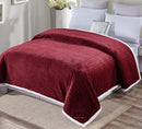 Decor&More Home Essentials Braided Sherpa Blanket