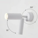 DecorBites™ Adjustable Metal Spotlight LED Wall Lamp Fixture - Indoor Wall Light