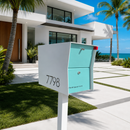 Retrobox Locking Package Dropbox in ARCTIC WHITE - Modern Mailbox