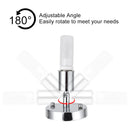 DecorBites™ E27 Ceramic Screw Bulb Socket with 180° Steering and Switch