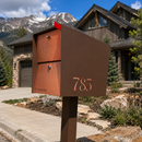 UpTown Box Locking Package Dropbox  in COCONUT - Modern Mailbox