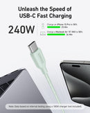 Anker <b>543</b> USB-C to USB-C Cable (Bio-Braided,6 ft)