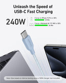 Anker <b>543</b> USB-C to USB-C Cable (Bio-Braided,6 ft)