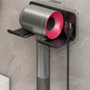 DecorBites™ Hair Dryer Holder and Bathroom Shelves with Storage Box
