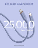 Anker <b>641</b> USB-C to Lightning Cable (Flow, 3 ft Silicone)