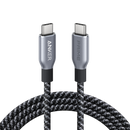 Anker Prime USB-C to USB-C Cable (240W, Upcycled-Braided)