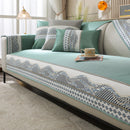 Ice Silk Sofa Cover Non-Slip Slipcover Sofa Cushion Covers Couch Protector for Pets