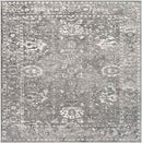 Kedrick Traditional Gray/Charcoal/White Area Rug