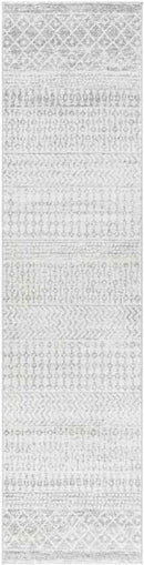 Louise Global Light Gray/White Area Rug
