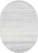 Louise Global Light Gray/White Area Rug