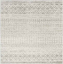 Louise Global Light Gray/White Area Rug