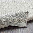 Louise Global Light Gray/White Area Rug