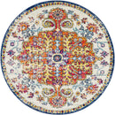 Olivia Traditional Saffron/Navy Area Rug