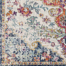 Olivia Traditional Saffron/Navy Area Rug