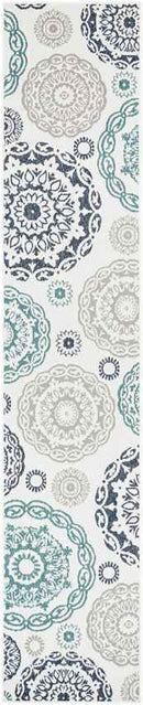 Ethan Cottage Teal Area Rug