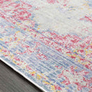Everly Traditional Blue Area Rug