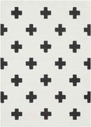 Alisa Modern Black Area Rug