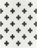 Alisa Modern Black Area Rug