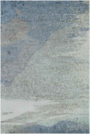 Ellie Modern Sky Blue Area Rug