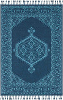 Brenna Traditional Navy Area Rug