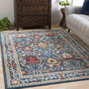 Aaden Traditional Navy Area Rug