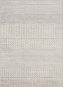 Angelica Global Silver Gray Area Rug