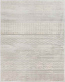 Angelica Global Silver Gray Area Rug