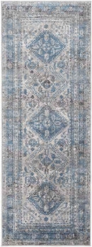 Jules Traditional Light Gray/Charcoal Area Rug