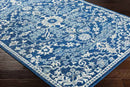 Olivia Traditional Dark Blue Area Rug