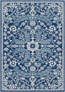 Olivia Traditional Dark Blue Area Rug