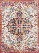 Olivia Traditional Neon Pink Area Rug