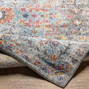 Olivia Traditional Teal/Beige Area Rug