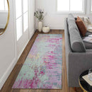 Madison Modern Blue/Purple Area Rug
