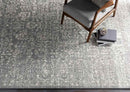 Leo Traditional Charcoal/Ivory Area Rug