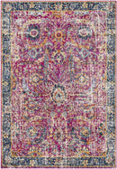 Isabella Traditional Burgundy Area Rug