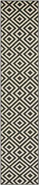 Maya Modern Black Area Rug