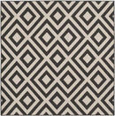 Maya Modern Black Area Rug